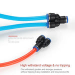 PY-14 LAIZE 2pcs Conector Rápido Pneumático em Plástico Tipo Y Redutor, PY-4 (10pcs), PY-6 (10pcs), PY-8 (10pcs), PY-10 (10pcs), PY-12 (10pcs), PY-14 (2pcs), PY-16 (2pcs)