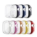 Capa TPU Antichoque com Revestimento Total, Para Apple Watch 9 / 8 / 7 45mm, Para Apple Watch 8 / 7 45mm, Para Apple Watch 9 / 8 / 7 41mm
