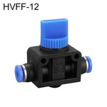Conector Rápido Pneumático de Válvula Manual LAIZE, BUC-4, BUC-6, BUC-8, BUC-10, BUC-12, HVFF-4, HVFF-6, HVFF-8, HVFF-10, HVFF-12