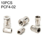 PCF6-02 LAIZE 2pcs Conector Rápido Pneumático de Rosca Fêmea Reto, PCF4-01 (10pcs), PCF4-02 (10pcs), PCF6-01 (10pcs), PCF6-02 (2pcs), PCF6-03 (2pcs), PCF6-04 (1pc), PCF8-01 (2pcs), PCF8-02 (2pcs), PCF8-03 (1pc), PCF8-04 (1pc), PCF10-01 (1pc)