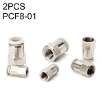 PCF6-02 LAIZE 2pcs Conector Rápido Pneumático de Rosca Fêmea Reto, PCF4-01 (10pcs), PCF4-02 (10pcs), PCF6-01 (10pcs), PCF6-02 (2pcs), PCF6-03 (2pcs), PCF6-04 (1pc), PCF8-01 (2pcs), PCF8-02 (2pcs), PCF8-03 (1pc), PCF8-04 (1pc), PCF10-01 (1pc)