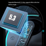 Auricular Bluetooth TWS com Cancelamento de Ruído e Microfone Duplo USAMS XJ13 XJ ENC, USAMS XJ13