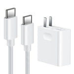 Adaptador de Energia para Portáteis Huawei, Carregador 65W, Carregador 65W + Cabo de Carregamento Rápido 1.5m, Carregador 65W + Cabo de Carregamento Rápido 2m