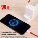 Adaptador de Carregamento Rápido Warp 65W para OnePlus 9, Carregador 65W, Carregador 65W + Cabo de Carregamento Rápido 1m, Carregador 65W + Cabo de Carregamento Rápido 1,5m, Carregador 65W + Cabo de Carregamento Rápido 2m