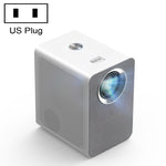 Projetor Mini LED Inteligente AUN ET50 4 polegadas 180 Lumens 1920x1080P, Plugue US, Plugue UE, Plugue UK, Plugue AU