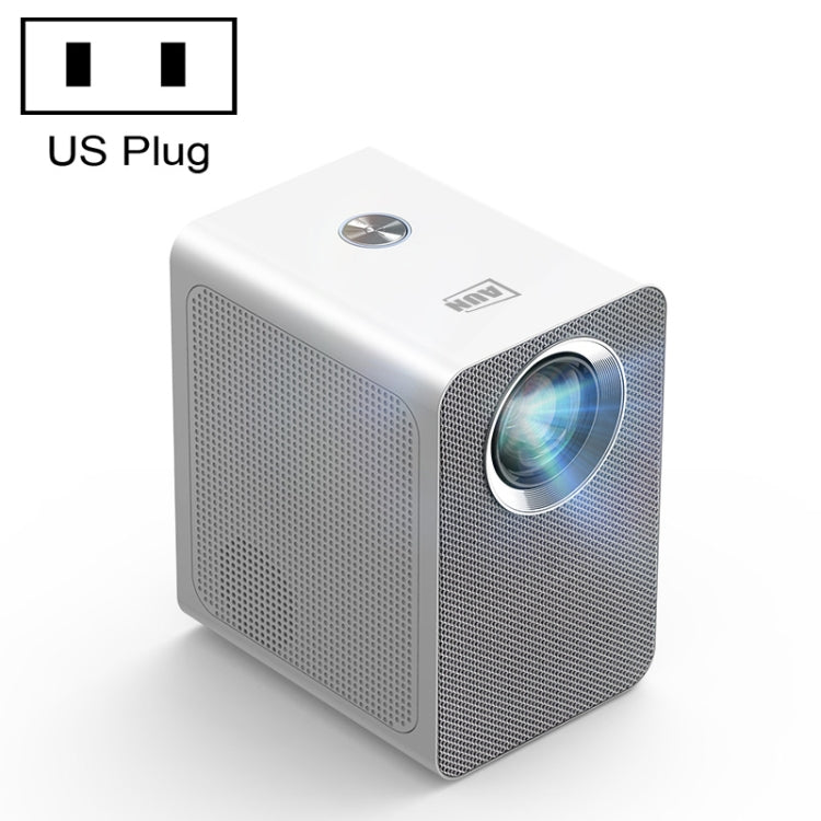 Projetor Mini LED Inteligente AUN ET50 4 polegadas 180 Lumens 1920x1080P, Plugue US, Plugue UE, Plugue UK, Plugue AU