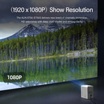 Projetor Mini LED Inteligente AUN ET50 4 polegadas 180 Lumens 1920x1080P, Plugue US, Plugue UE, Plugue UK, Plugue AU