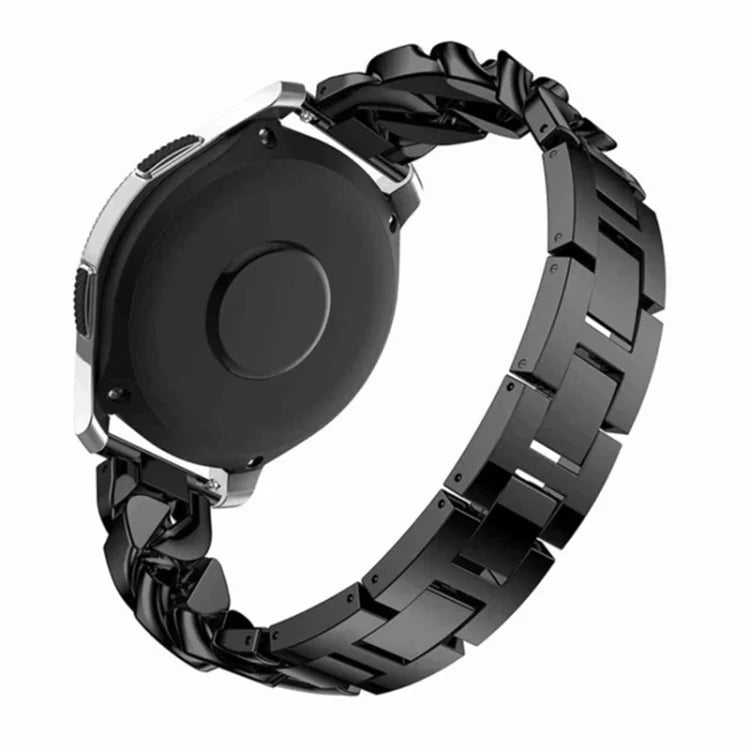 Correia de relógio em corrente de ganga com diamantes em fila, Para Samsung Galaxy Watch5 40mm/44mm / Watch5 Pro