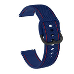Correia de relógio em silicone com costura bicolor, Para Samsung Galaxy Watch5 40mm/44mm / Watch5 Pro