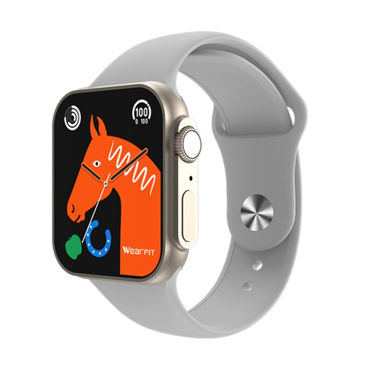 HW8 Ultra Smartwatch com Ecrã TFT de 2,02 polegadas, Resistente à Água IP67 Suporta Monitorização da Frequência Cardíaca e Oxigénio no Sangue / Múltiplos Modos Desportivos