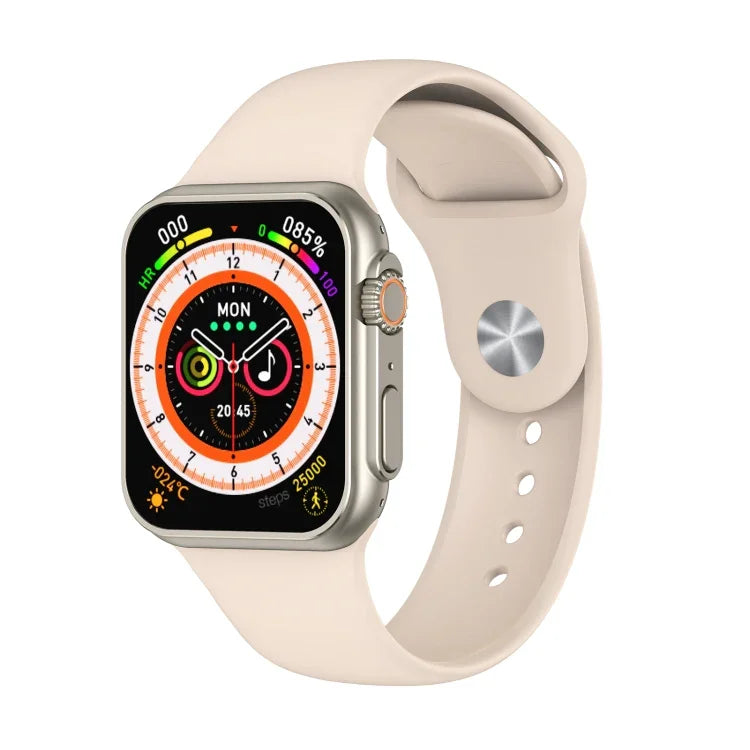 W8 Ultra Smartwatch com Ecrã TFT de 2,02 polegadas, Resistente à Água IP68 Suporta Monitorização da Frequência Cardíaca e Oxigénio no Sangue / Múltiplos Modos Desportivos