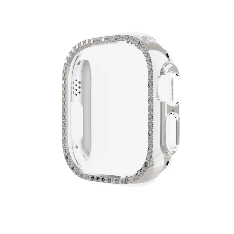 Caixa de Relógio Oca em PC Diamante, para Apple Watch Ultra 3 / 2 / 1 49mm