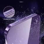 Electroplating Frameless Clear PC Phone Case, For iPhone 14, For iPhone 14 Plus, For iPhone 14 Pro, For iPhone 14 Pro Max, For iPhone 13, For iPhone 13 Pro