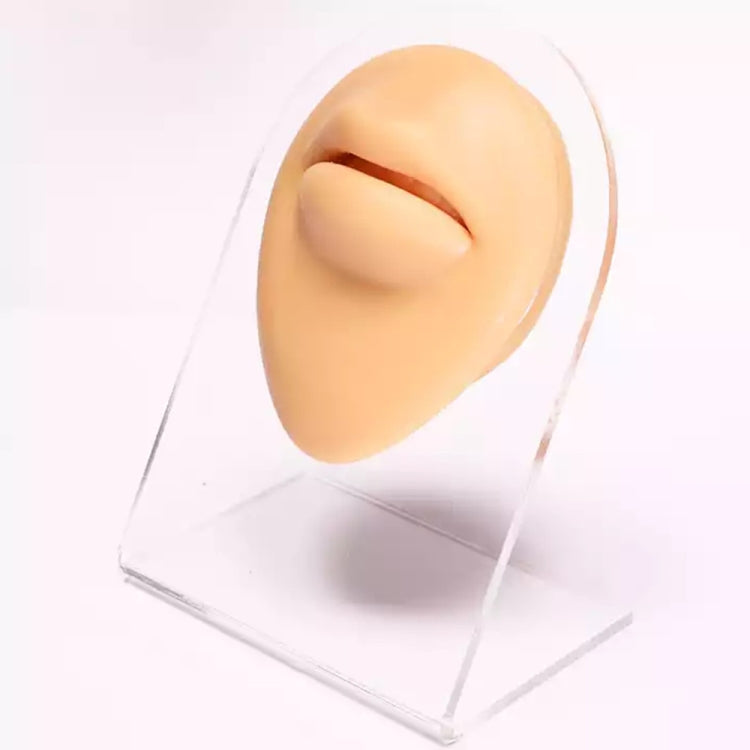 Simulation Facial Features Silicone Model, Belly Button, Nose, Eye, Private Parts, Mouth, Tongue, Nipple, Right Ear, Left Ear