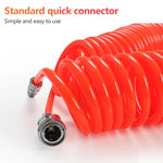 Tubo Flexível de Primavera PU para Ar de Compressor LAIZE com Conector, 8x5mm, 3m, com Conector, 8x5mm, 6m, com Conector, 8x5mm, 9m, com Conector, 8x5mm, 12m, com Conector, 8x5mm, 15m, com Conector, 10x6,5mm, 6m, com Conector