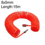 Tubo Flexível de Primavera PU para Ar de Compressor LAIZE com Conector, 8x5mm, 3m, com Conector, 8x5mm, 6m, com Conector, 8x5mm, 9m, com Conector, 8x5mm, 12m, com Conector, 8x5mm, 15m, com Conector, 10x6,5mm, 6m, com Conector