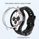 Capa protetora TPU oca com banho eletrolítico, Para Samsung Galaxy Watch5 Pro 45mm