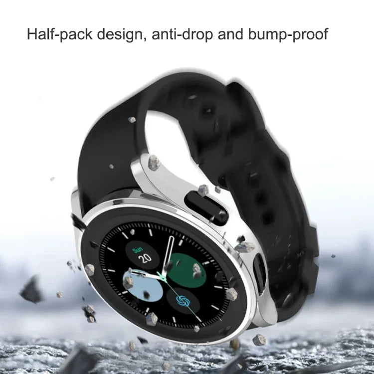 Capa protetora TPU oca com banho eletrolítico, Para Samsung Galaxy Watch5 Pro 45mm