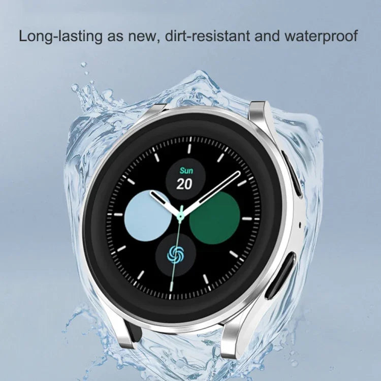 Capa protetora TPU oca com banho eletrolítico, Para Samsung Galaxy Watch5 Pro 45mm