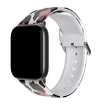 Correia de Relógio Respirável em TPU para Apple Watch, Series 8&7 41mm / SE 2&6&SE&5&4 40mm / 3&2&1 38mm