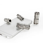 Conector Reto Pneumático de Cobre Niquelado LAIZE para Ligação Rápida, PU-4, PU-6, PU-8, PU-10, PU-12, PU-14, PU-16