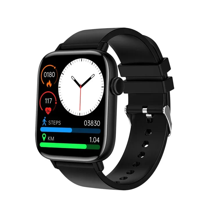 T49 Smartwatch com Ecrã Quadrado HD de 1,9 polegadas Suporta Monitorização da Frequência Cardíaca/Chamadas Bluetooth