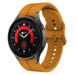 Pulseira de relógio em silicone colorida com fivela, para Samsung Galaxy Watch 5 Pro 45mm