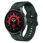 Pulseira de relógio em silicone colorida com fivela, para Samsung Galaxy Watch 5 Pro 45mm