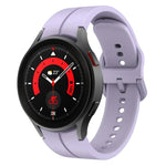 Pulseira de relógio em silicone colorida com fivela, para Samsung Galaxy Watch 5 Pro 45mm