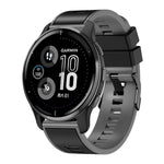 Correia de relógio em silicone com trama lisa bicolor, Para Samsung Galaxy Watch 5 Pro 45mm