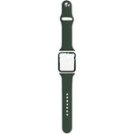 Correia de Relógio em Silicone imak com Estrutura em PC e Filme de Vidro Temperado, para Apple Watch SE 2022 40mm, para Apple Watch SE 2022 44mm