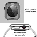 Caixa Protetora em TPU da Série UX-3 imak, para Apple Watch SE 2023 40mm / Series 4/5/6/SE 1/2/3 40mm, para Apple Watch SE 2023 44mm / Series 4/5/6/SE 1/2/3 44mm