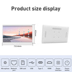 HSD3293T Máquina de Publicidade com Ecrã IPS de 32 polegadas Android 12, RK3399 4GB+32GB