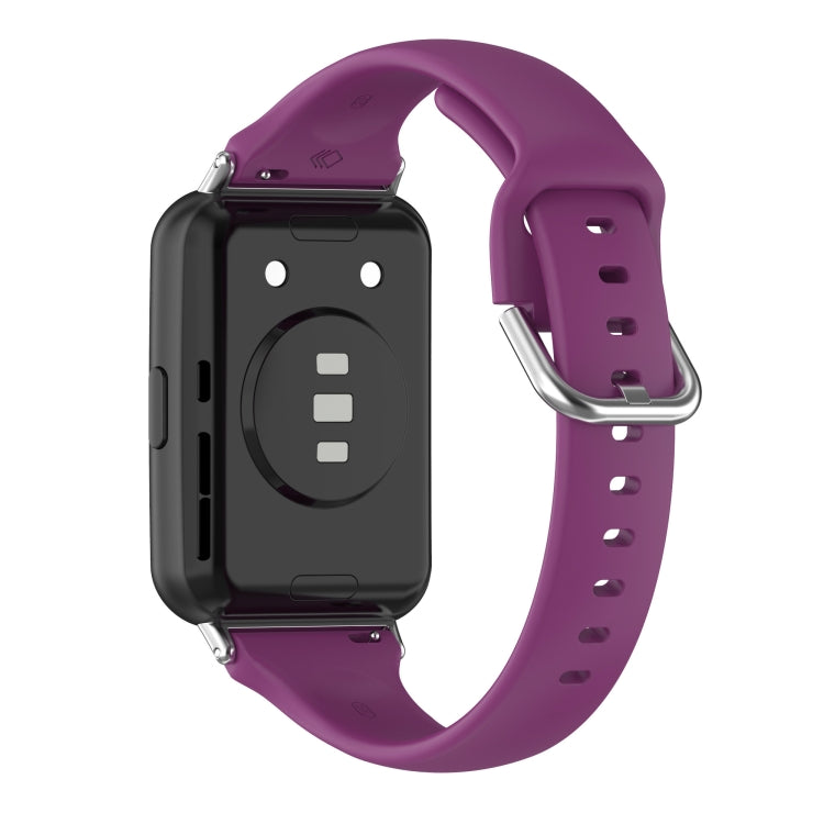 For Huawei Watch Fit 2 Small Waist Silicone Watch Band, S, L