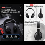 Lenovo TH10 Auscultadores Gaming Bluetooth Sem Fios com Bass, Música, Desporto e Cancelamento de Ruído, TH10 Branco, TH10 Preto