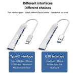 Docking Station HUB Multifuncional 4 em 1 imak, USB, USB-C / Type-C