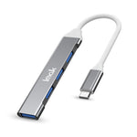 Docking Station HUB Multifuncional 4 em 1 imak, USB, USB-C / Type-C