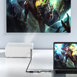 Adaptador Multifuncional Y004 6 em 1 USB-C/Tipo-C para HDMI+USB 3.1+USB 2.0 Duplo+USB-C Duplo/Tipo-C, Y004