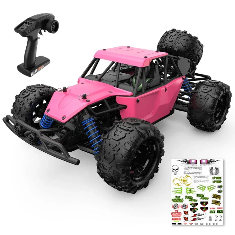 Carro RC 4WD de Alta Velocidade em Escala 1:18 9303E, 9303E (Rosa), 9303E (Preto), 9303E (Amarelo), 9303E (Azul), 9303E (Verde)