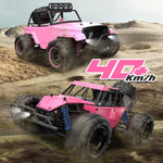 Carro RC 4WD de Alta Velocidade em Escala 1:18 9303E, 9303E (Rosa), 9303E (Preto), 9303E (Amarelo), 9303E (Azul), 9303E (Verde)