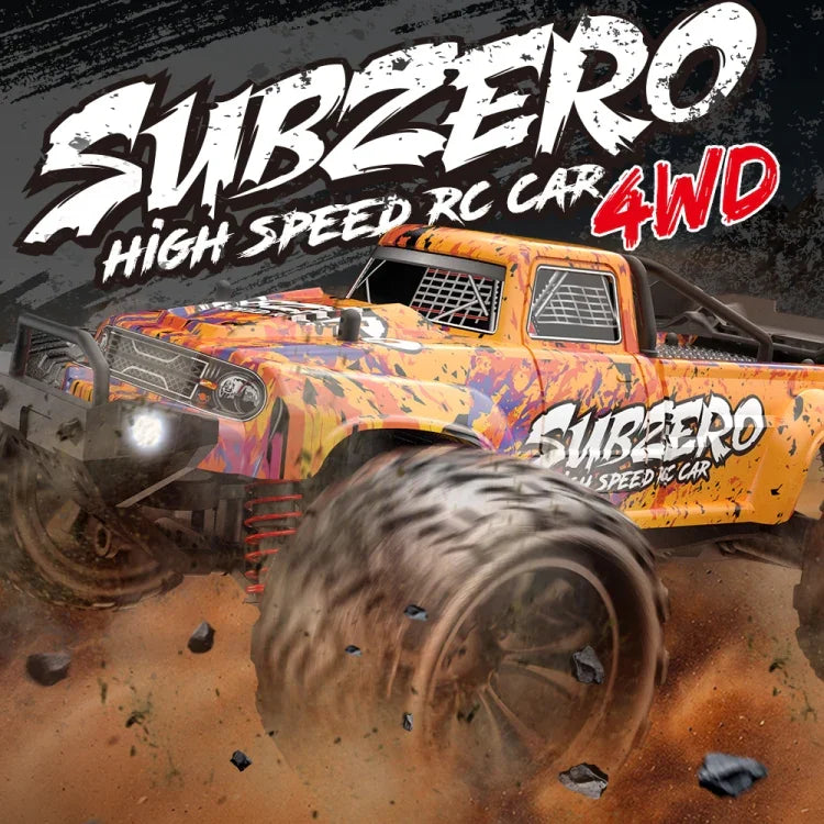 Carro RC 4WD de Alta Velocidade em Escala 1:16 9500E, 9500E (Vermelho), 9500E (Laranja)