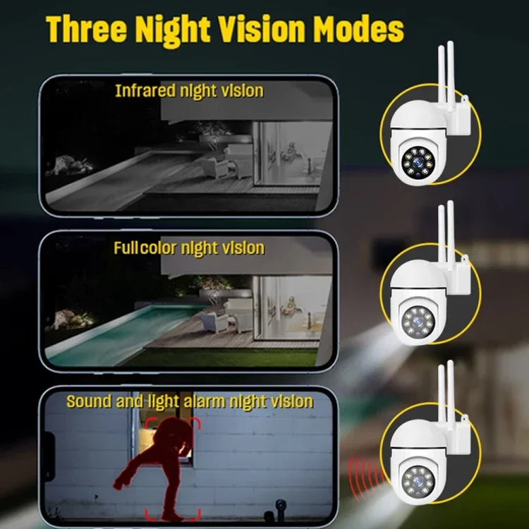 A7 1080P HD Wireless WiFi Smart Surveillance Camera Support Night Vision / Two Way Audio, without Memory, with 16G Memory