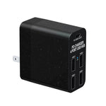 Carregador USB-C / Type-C com Saída de 65W X83 + HUB USB de 4 Portas, Plugue US