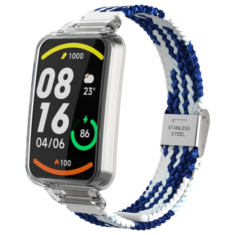 Braided Nylon Buckle Integrated Watch Band, For Xiaomi Mi Band 7 Pro