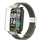 Braided Nylon Buckle Integrated Watch Band, For Xiaomi Mi Band 7 Pro