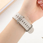 Correia de Relógio em Pele Estilo Oceano, Para Apple Watch Ultra 49mm / Series 8&7 45mm / SE 2&6&SE&5&4 44mm / 3&2&1 42mm, Para Apple Watch Ultra 49mm / Series 8&7 45mm /, Para Apple Watch Series 8&7 41mm / SE 2&6&SE&5&4 40mm / 3&2&1 38mm
