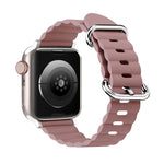 Correia de Relógio em Pele Estilo Oceano, Para Apple Watch Ultra 49mm / Series 8&7 45mm / SE 2&6&SE&5&4 44mm / 3&2&1 42mm, Para Apple Watch Ultra 49mm / Series 8&7 45mm /, Para Apple Watch Series 8&7 41mm / SE 2&6&SE&5&4 40mm / 3&2&1 38mm