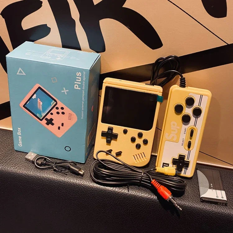 Consola de Jogos Portátil Mini Macaron MK800 Doubles 3.0 polegadas com 800 Jogos Integrados, MK800-Doubles / Cinzento, MK800-Doubles / Azul, MK800-Doubles / Rosa, MK800-Doubles / Amarelo, MK800-Doubles / Verde