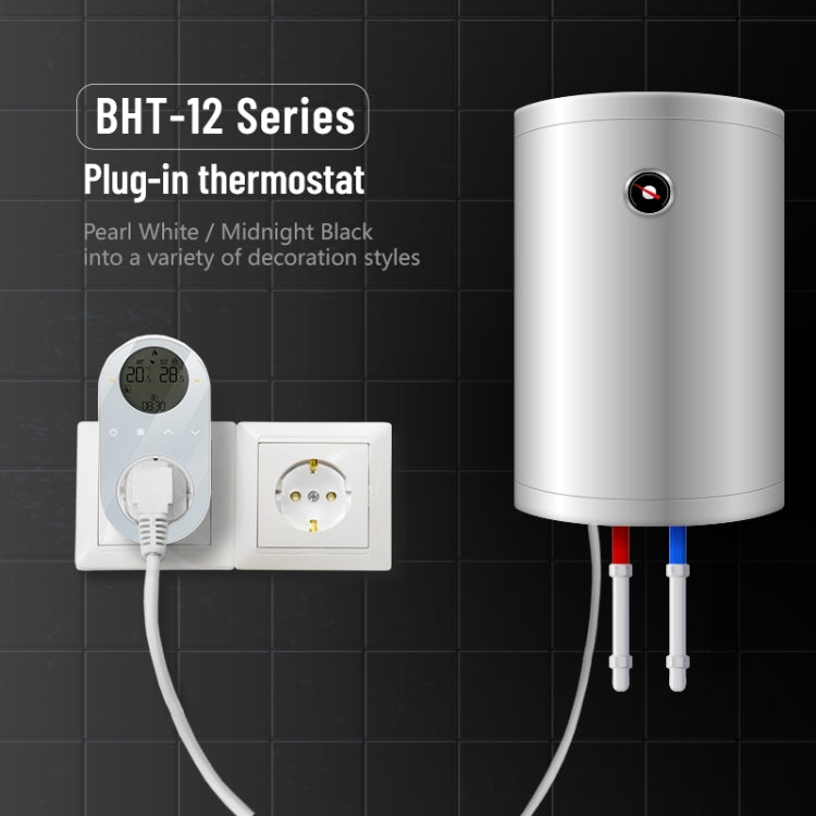 Termóstato LCD Plug-in, Plugue UE, Com WiFi, Sem WiFi