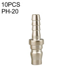 10pcs Conector Rápido Pneumático Auto-bloqueante Tipo C, PF-20, PH-20, PM-20, PP-20, SF-20, SH-20, SM-20, SP-20, PF-30, PH-30, PM-30, PP-30, SF-30, SH-30, SM-30, SP-30, PF-40, PH-40, PM-40, PP-40, SF-40, SH-40, SM-40, SP-40, SF+PF-20, SF+PF-30, SF+PF-...